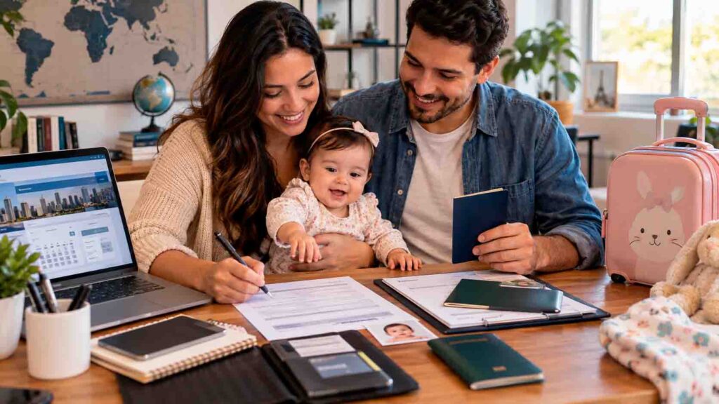 Visto americano para bebê Veja agora como funciona o processo