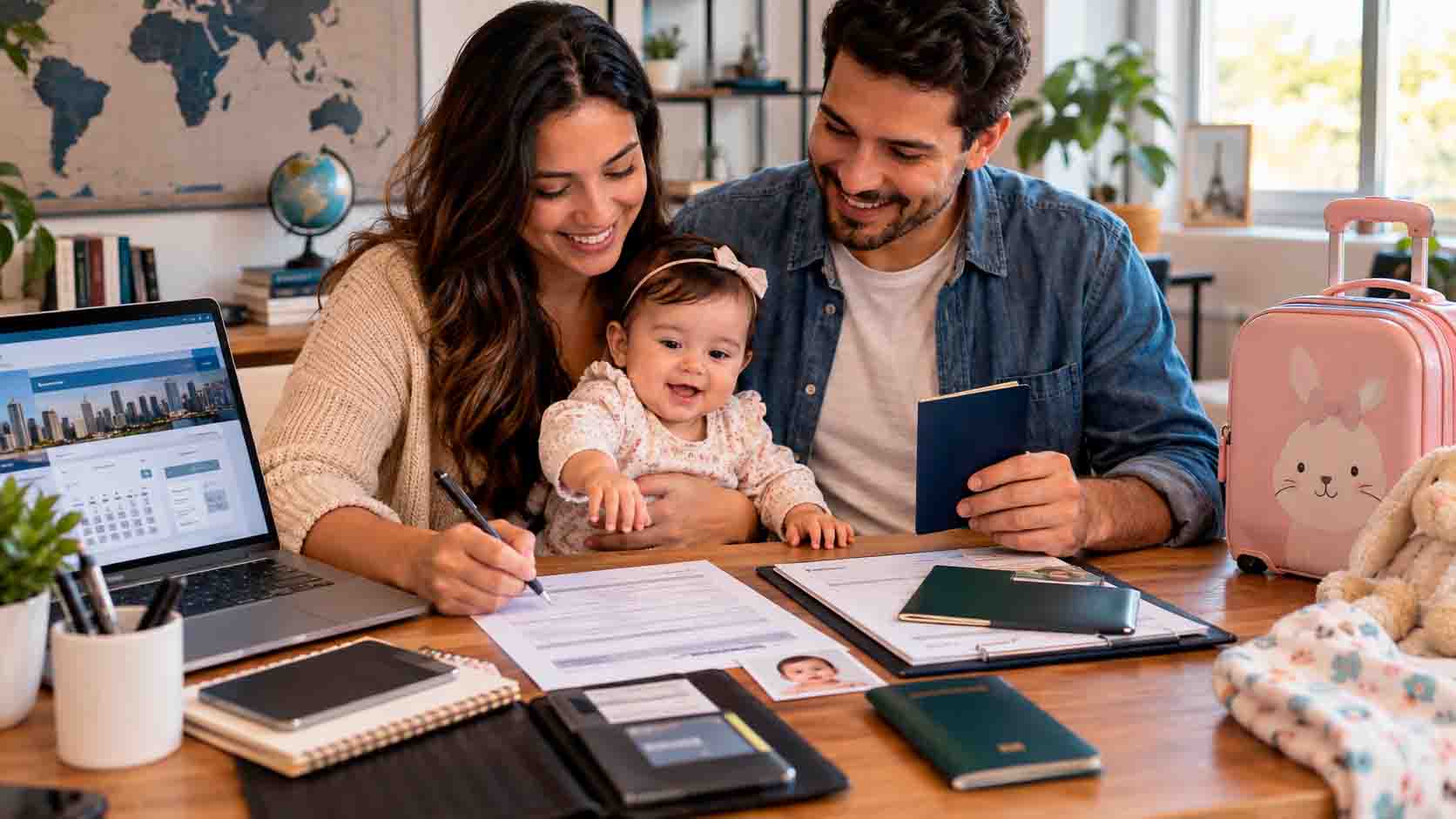 Visto americano para bebê Veja agora como funciona o processo